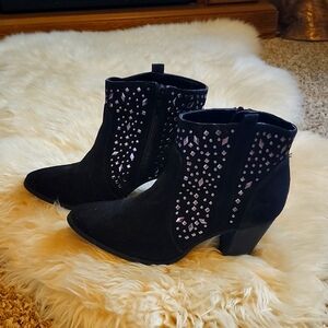 Studded Ankle Boots - NWOT